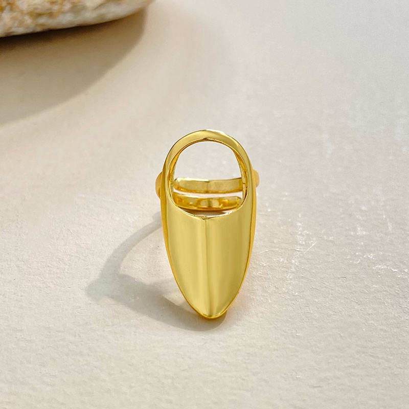 Cincin Kuku Bahan Metal Adjustable Gaya Punk Untuk Pria / Wanita