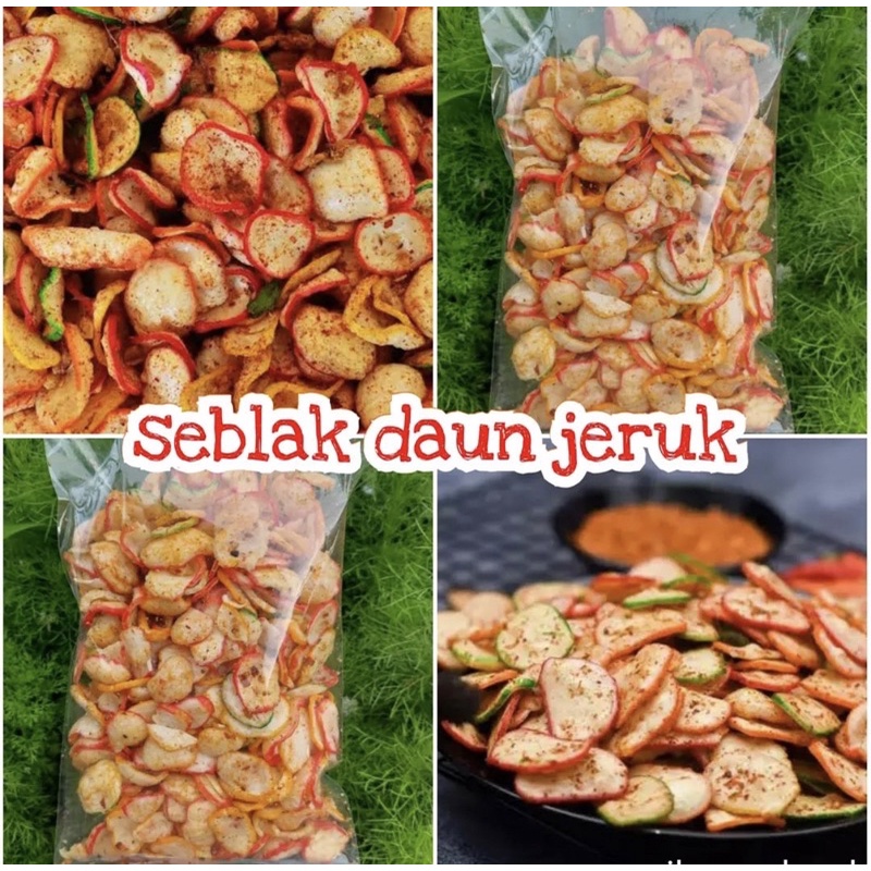 

KERUPUK SEBLAK PEDAS GURIH 200gr