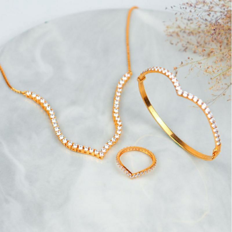 Set Jewellery Aurel Tua - Toko Emas Gadjah