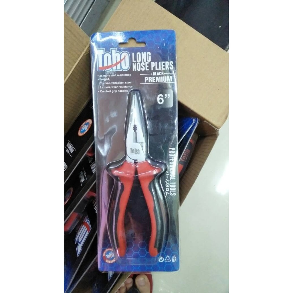 Tang lancip cucut model buaya TOHO 6"