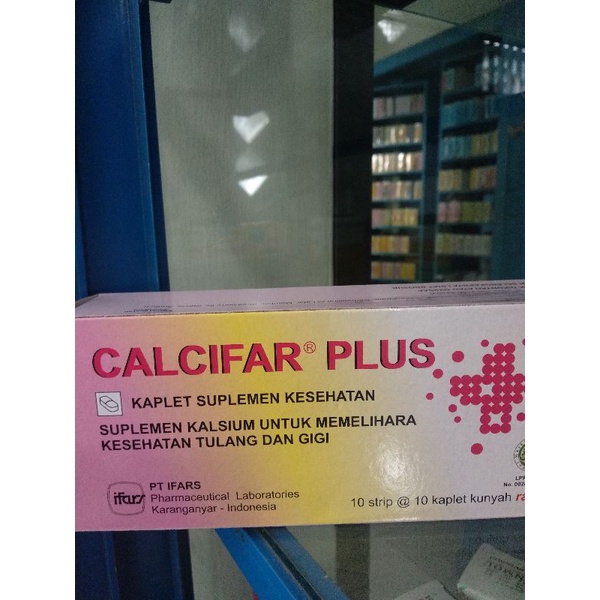 Obat kalsium calcifar plus