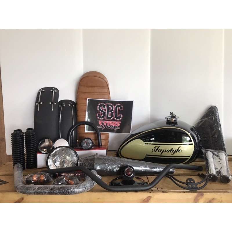 PAKET JAPSTYLE THUNDER 125, TIGER , MEGAPRO , SCORPIO