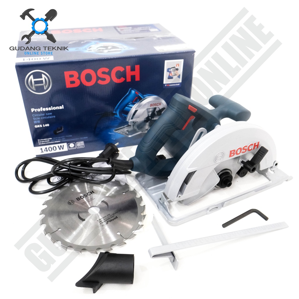 Circular Saw 7&quot; BOSCH GKS140 / Mesin Potong Gergaji Kayu 7 Inch GKS 140 GKS-140 BOSCH