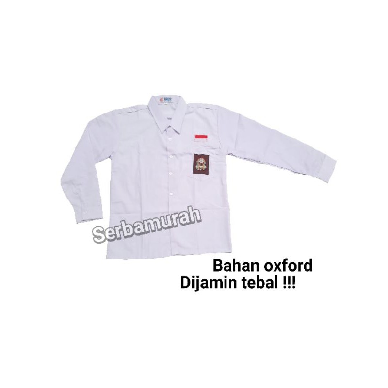 baju seragam Sekolah SMA baju putih lengan panjang SMA seragam sekolah SMA