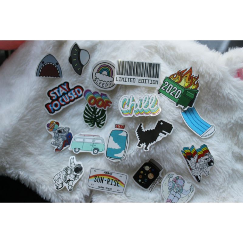 

WATERPROOF TUMBLR STICKER VINYL AESTHETIC 20 PCS