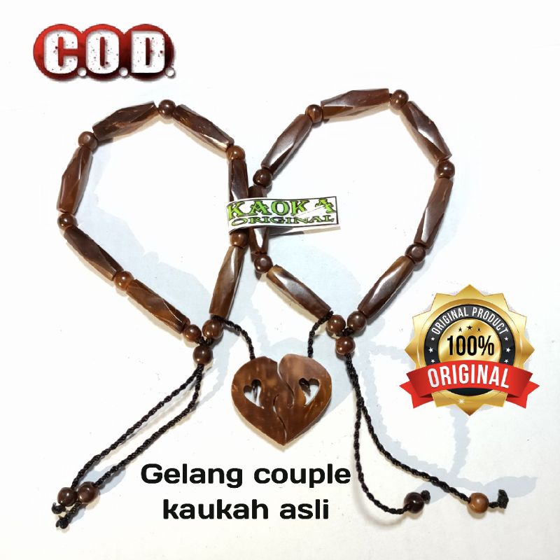Gelang couple kaukah/kokka asli motif blimbing (ORIGINAL PRODUCT)