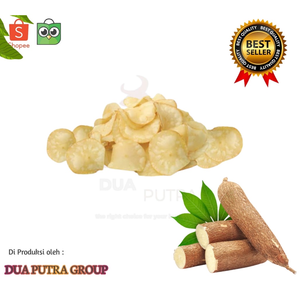 

KERIPIK SINGKONG MANIS KHAS MALANG / FRESH CHIPS / HANDMADE
