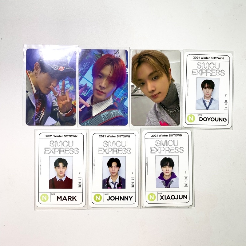 [READY STOCK] Photocard PC Passcard Taeyong Yuta Sungchan Mark Johnny Ciaojun Doyoung SMCU OFFICIAL