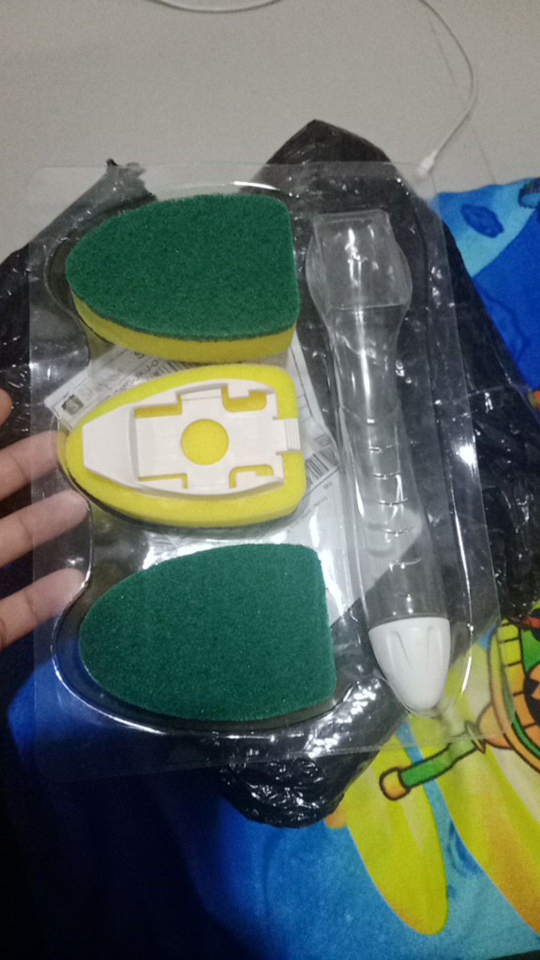 Alat Pencuci Piring Sikat Cuci Piring Dish Wand - Bening