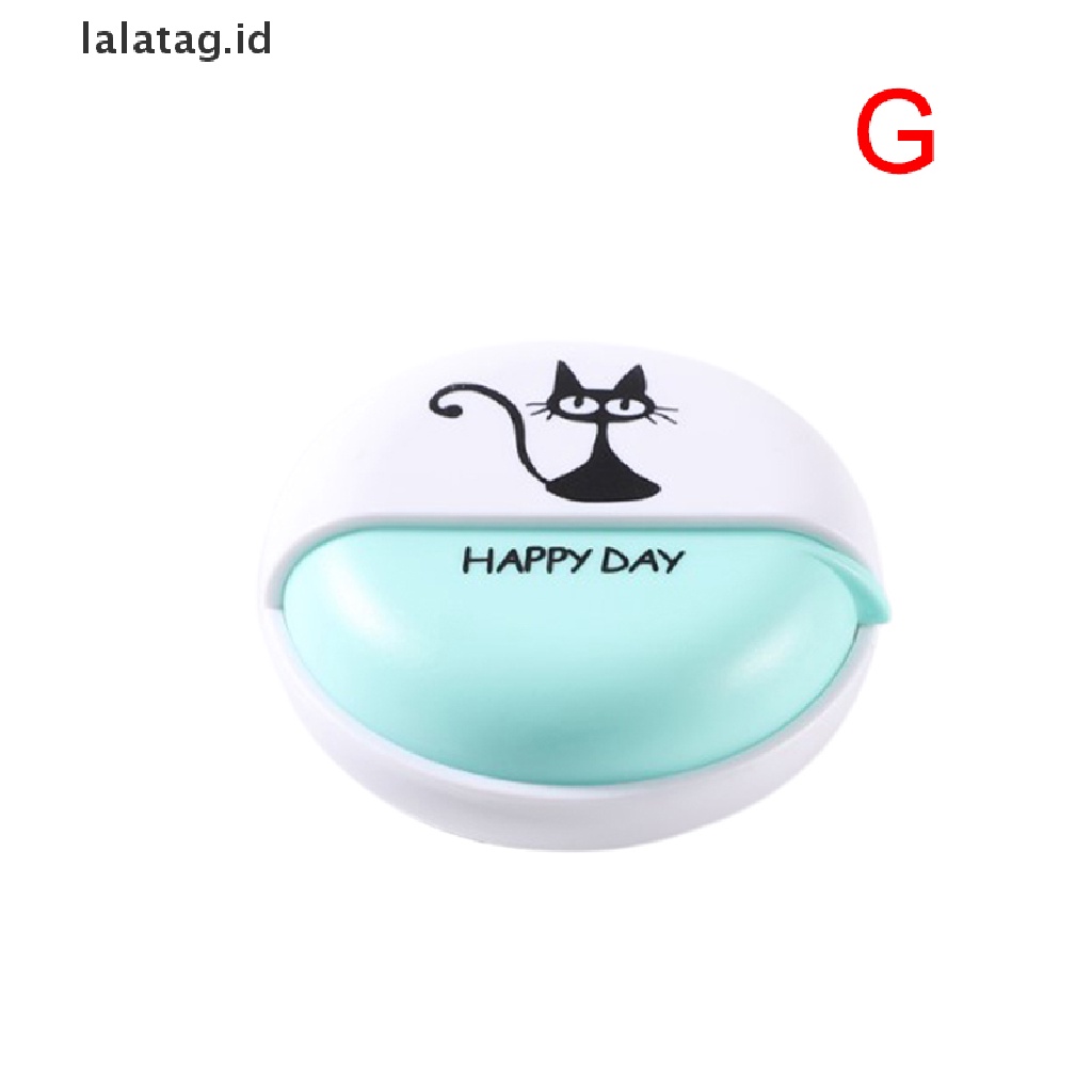 (Flyag) Kotak Penyimpanan Earphone / Kabel Data Bentuk Bulat Lucu