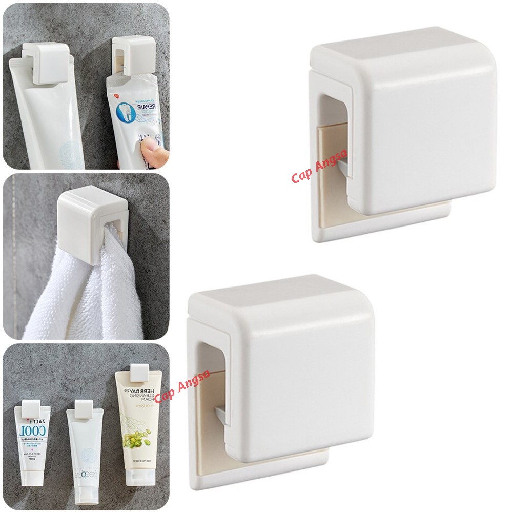 JEPITAN ODOL GANTUNGAN DINDING KRIM JAPAN TOOTHPASTE WALL HANGING RACK PENGAIT TOOTH PASTE TUBE