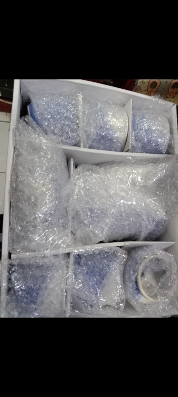 Teko Set Nikura Two Tone / 1 Teko & Tutup + 5 Cangkir + 5 Saucer