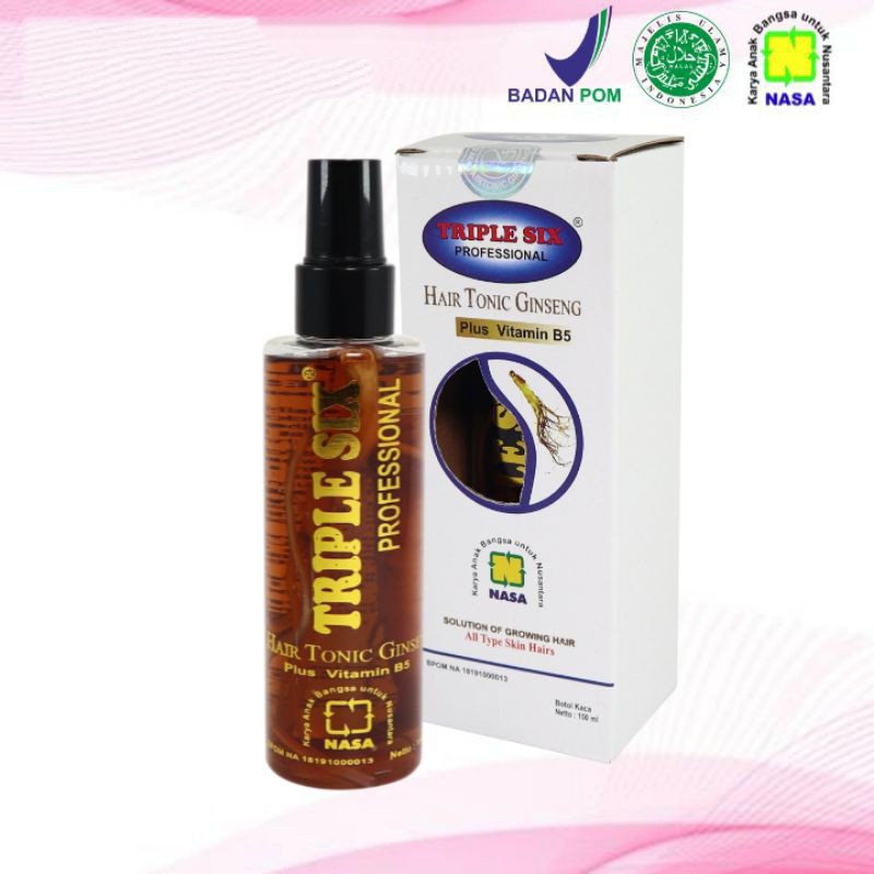 TRIPLE SIX HAIR TONIC GINSENG NASA