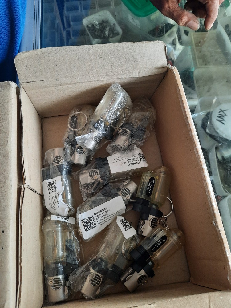 Firetric Tin Pioneer Windproof Powerfull Micro  Torch Flame - Korek Api  Anti Angin 7mk2af