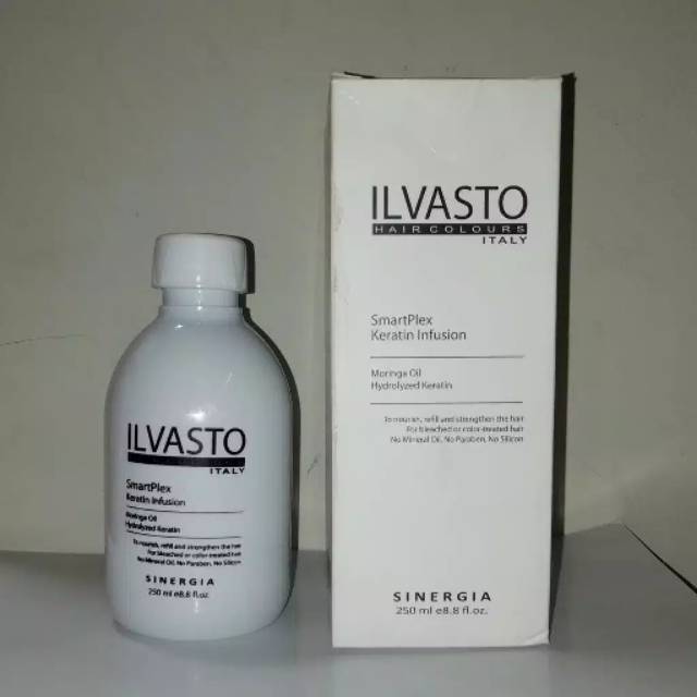 250 ML ILVASTO SmartPlex Keratin Infusion Step 2 / Keratin Rambut / Keratin Treatment