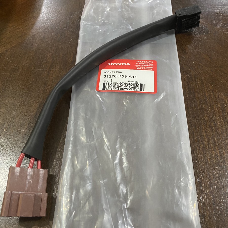 K59 SOCKET ECU KABEL SOKET ECM CDI MOTOR VARIO 125 150 FI F1 LED PCX OLD LAMA NEW BARU