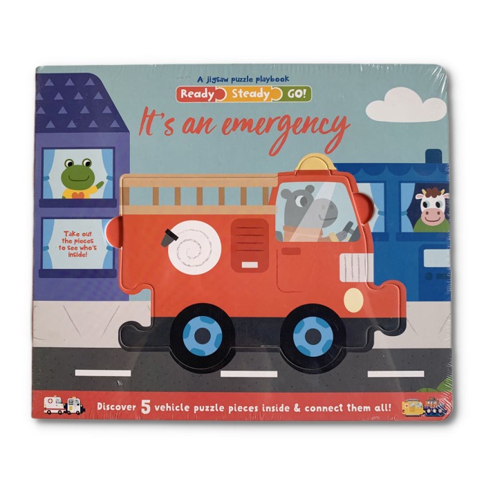 Must Have Buku Aktivitas Dan Cerita Anak - Ready Steady Go: It'S An Emergency Terbaru