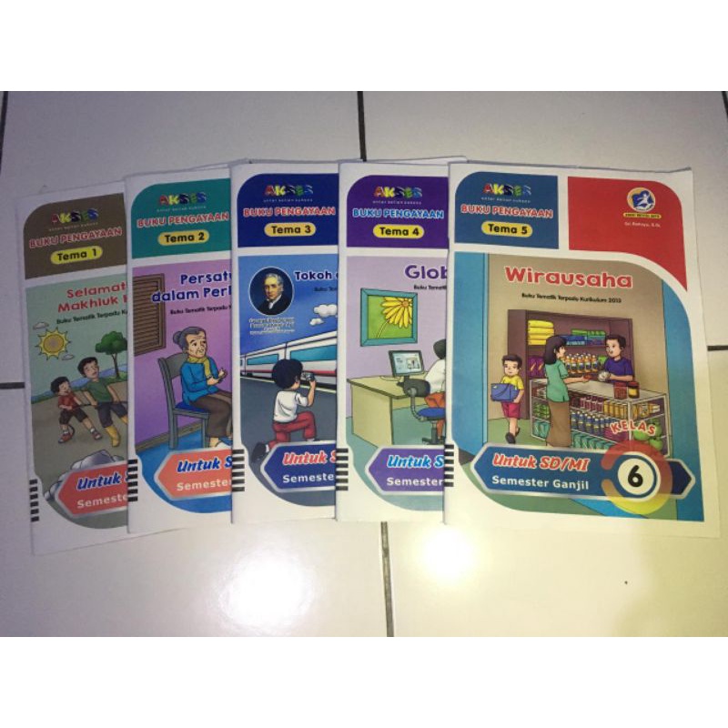 LKS Tematik Akses Kls VI (1Set) Untuk SD/MI Smt 1 - Kur. 2013