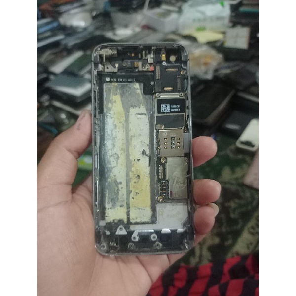 Mesin Normal iCloud Kosong dan Tanpa Pola iPhone 5s 16GB Ori Copotan HP