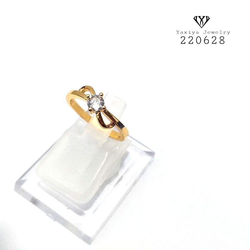 

Cincin mata 1 Permata Perhiasan imitasi Yaxiya Jewelry 353