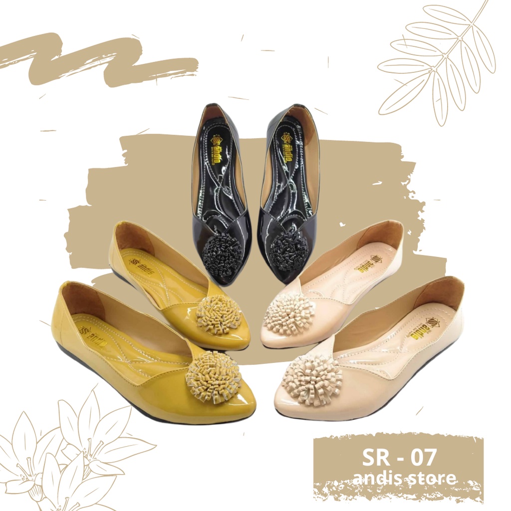 Sepatu Wanita Flat Shoes Andis SR07