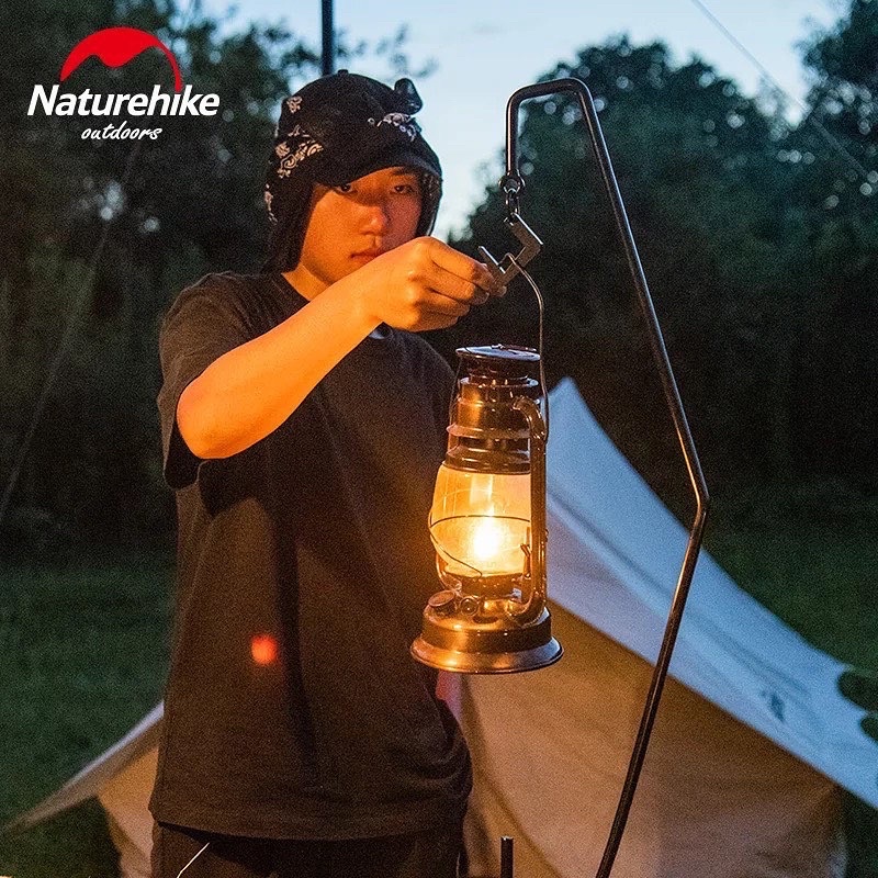 HANGING LIGHT STAND NATUREHIKE NH20PJ108 // BESI GANTUNGAN LAMPU CAMPING GLAMPING