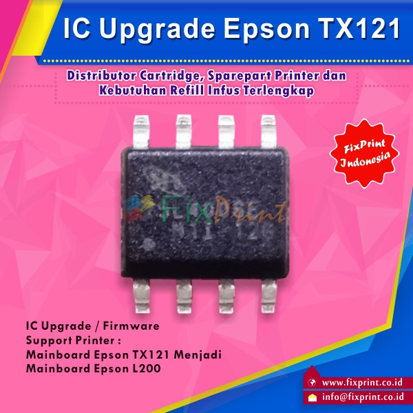 Ic Upgrade Epson tx121 tx121x ke L200- ic eprom FSB3781