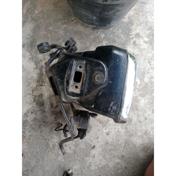 LAMPU DEPAN GL MAX GL PRO LIST CHROME SET BREKET TANPA SPEEDOMETER ORIGINAL COPOTAN