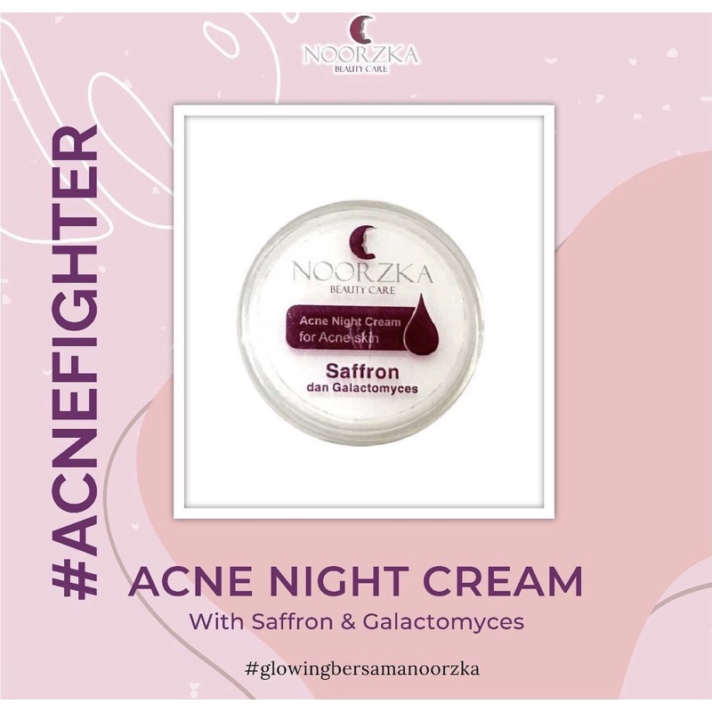 ACNE NIGHT CREAM NOORZKA