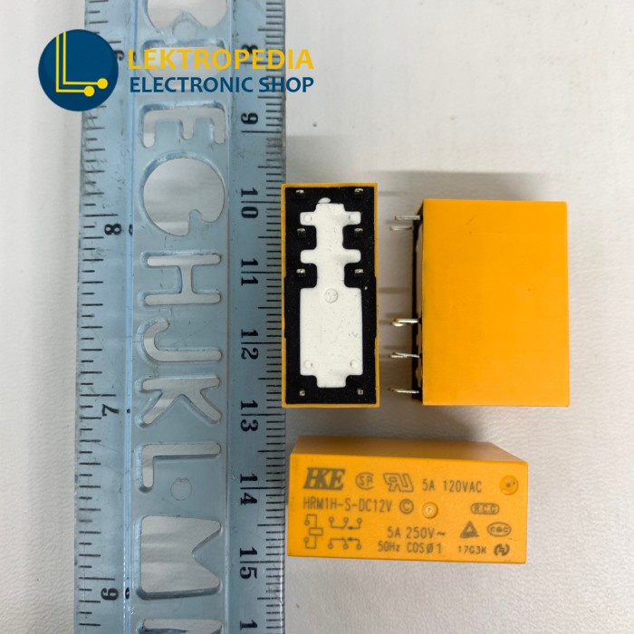 Relay 12V 8pin BESAR HKE 12 V 8 pin p volt kaki 8p 12volt