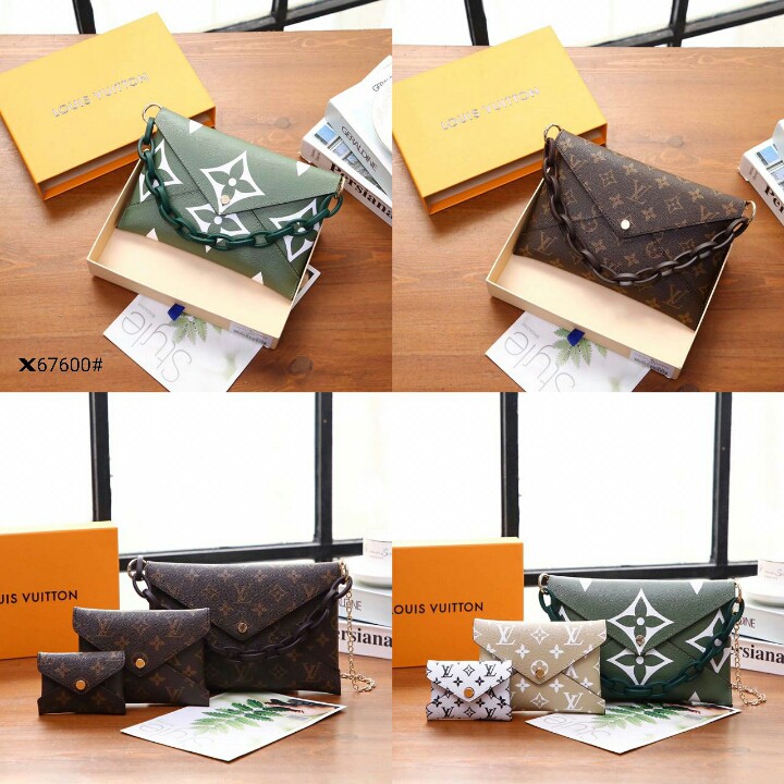 High Premium LV Louis Vuitton Pochette Kirigami Bag Set 3in1 X67600