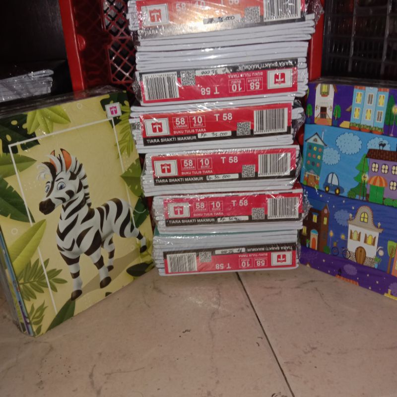 

buku Tiara campus isi 58 lembar UK kecil