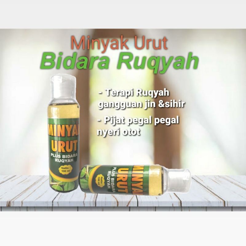 Minyak Urut bidara 100 ml / MINYAK URUT