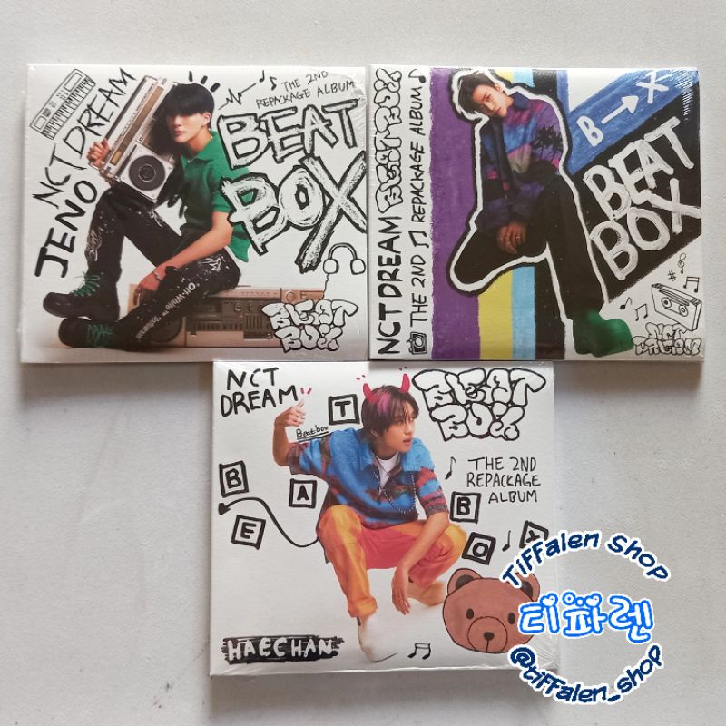 NCT Dream - Beatbox ( Digipack version ) || No Poster || JENO JAEMIN HAECHAN