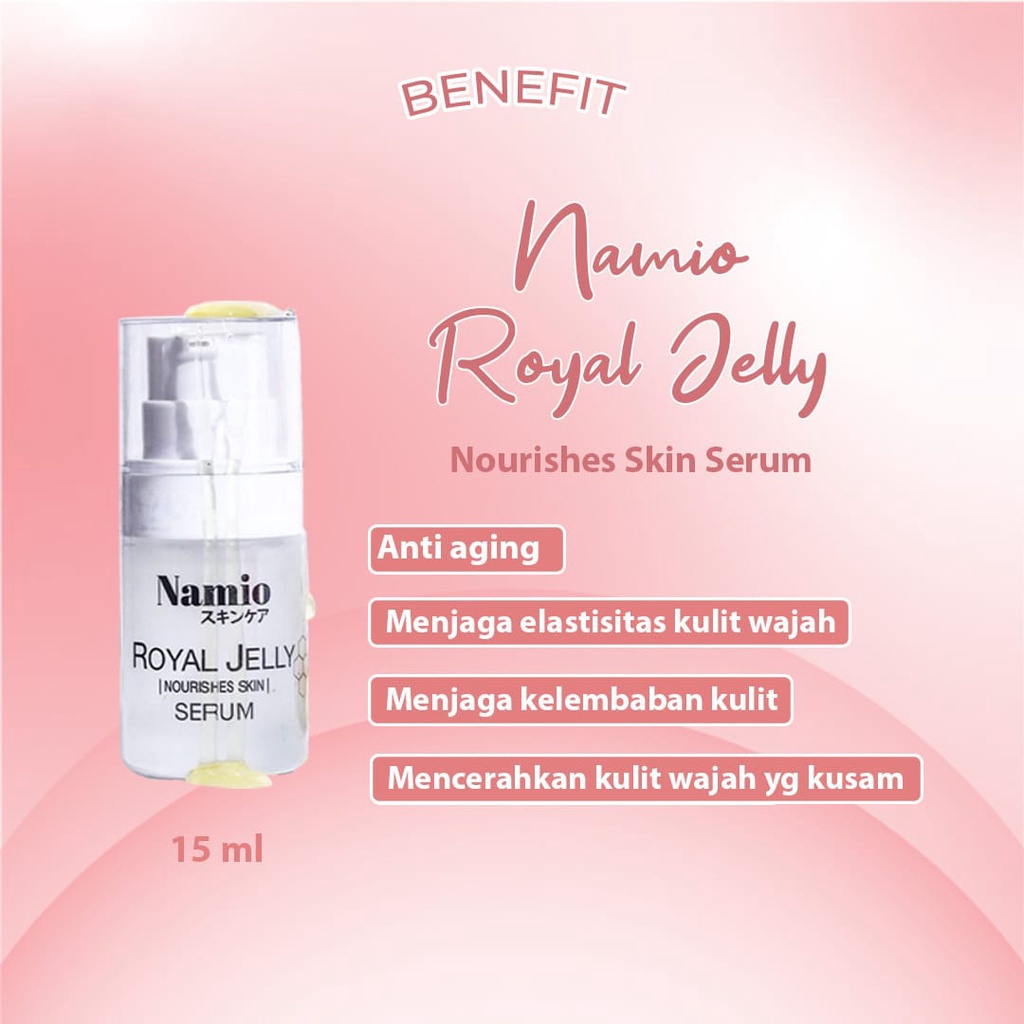 [ SKINHOUSEID ] NAMIO Royal Jelly Serum | Royal Jelly Toner