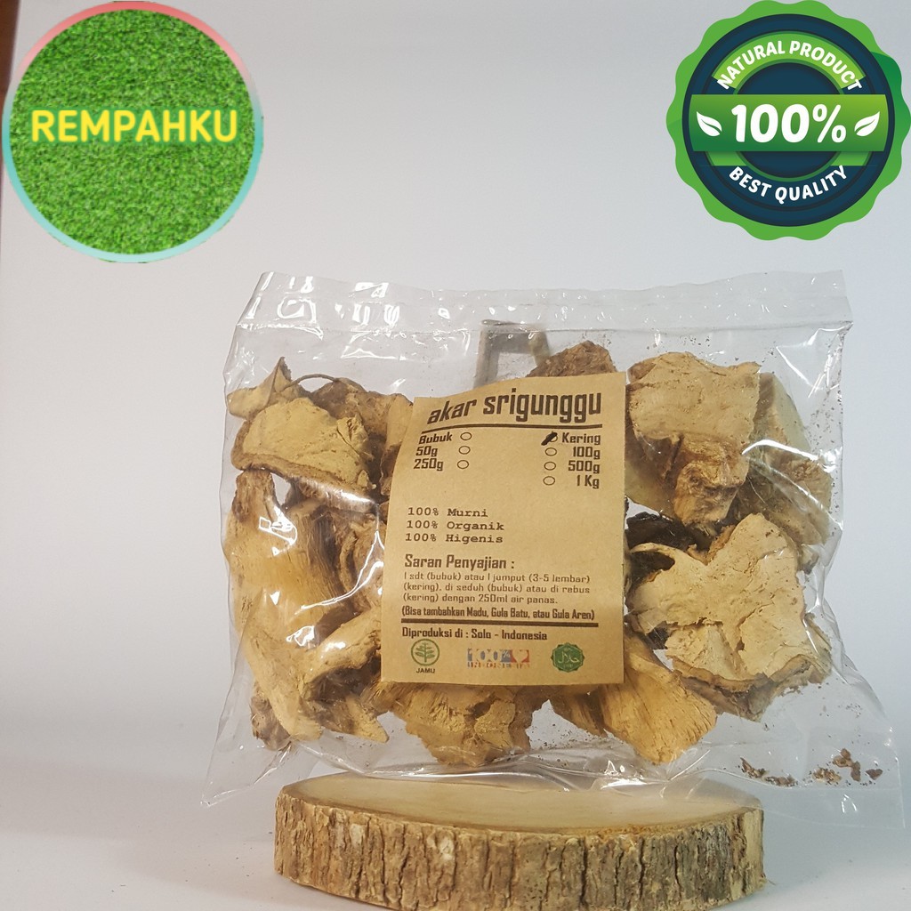

AKAR SRIGUNGGU KERING 1Kg - Clerodendron Serratum - MURNI - JSR