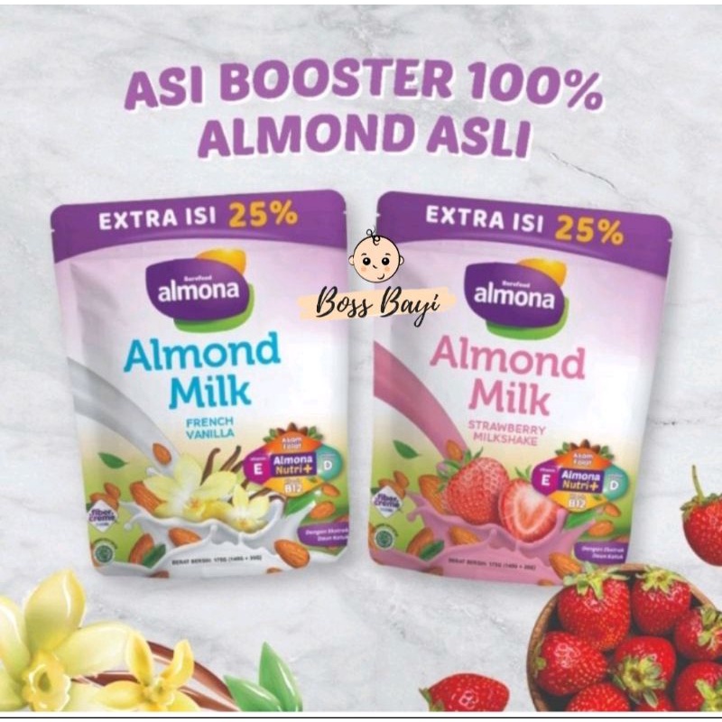 ALMONA - Susu Almond Pelancar Asi / Asi Booster 175gr