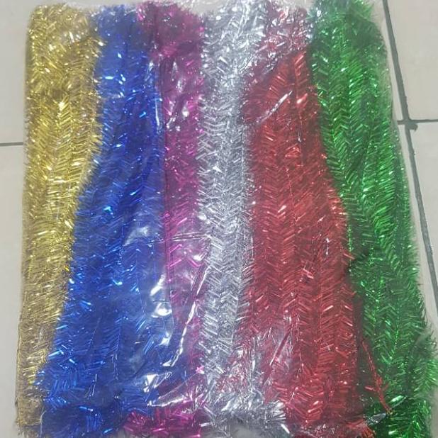 SLINGER METALIK KECIL RUMBAI HIASAN NATAL CICIGUDANG