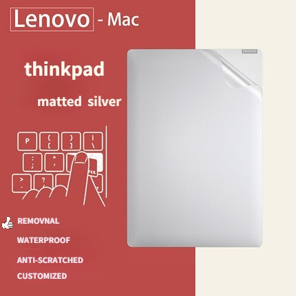 Stiker Skin Matte silver 3 Sisi 14 &quot;15.6&quot; 15.6 &quot;13&quot; 13 &quot;Untuk Laptop Lenovo Ideapad 3 G40 G50 G400 M80 G410 G50 G80 G480 G50