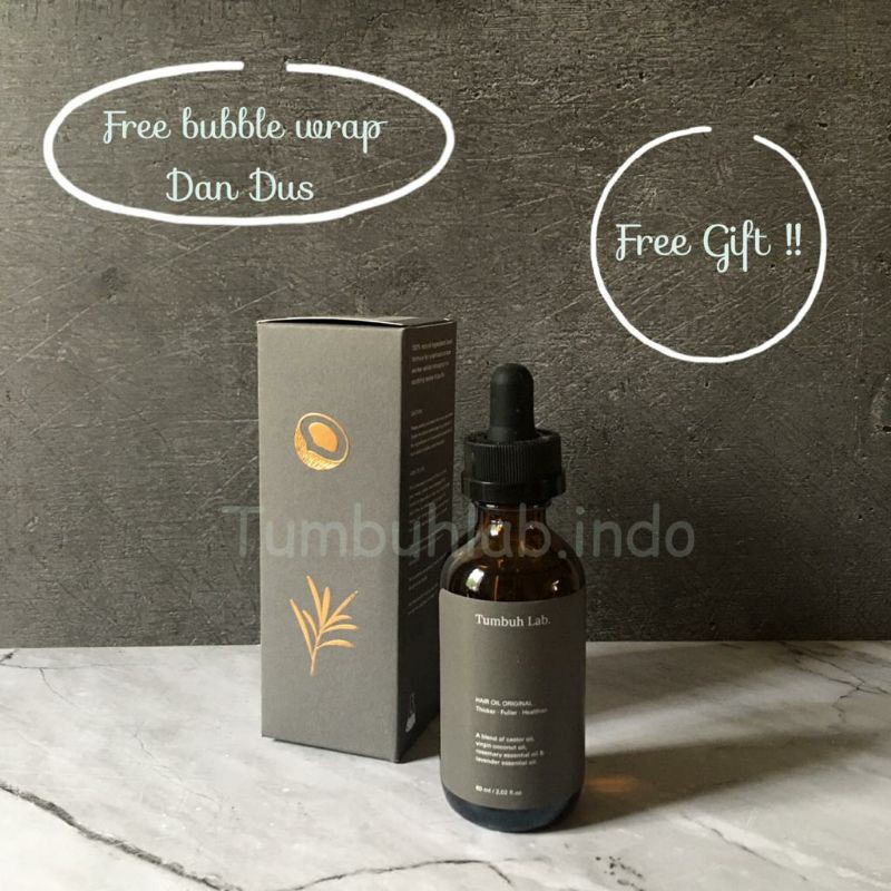 tumbuh lab tumbuhlab hair oil original