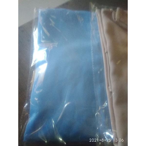 Atasan Jumbo Wanita Blouse Wanita Jumbo Ld 120 XXL Blouse Oversize Atasan Big Size XXL Ld 120 Wolfis Polos Wanita Blus SALMA Tartan Lengan Ruflle Remaja-BlueShof Salma Polos