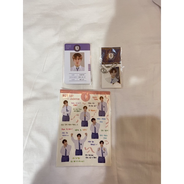 jaehyun back to school kit nct 127 id pc