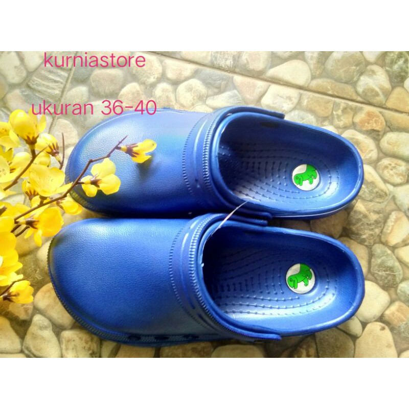 sandal komin biru#sandal medis#sandal laboratorium#sandal praktik#sandal farmasi