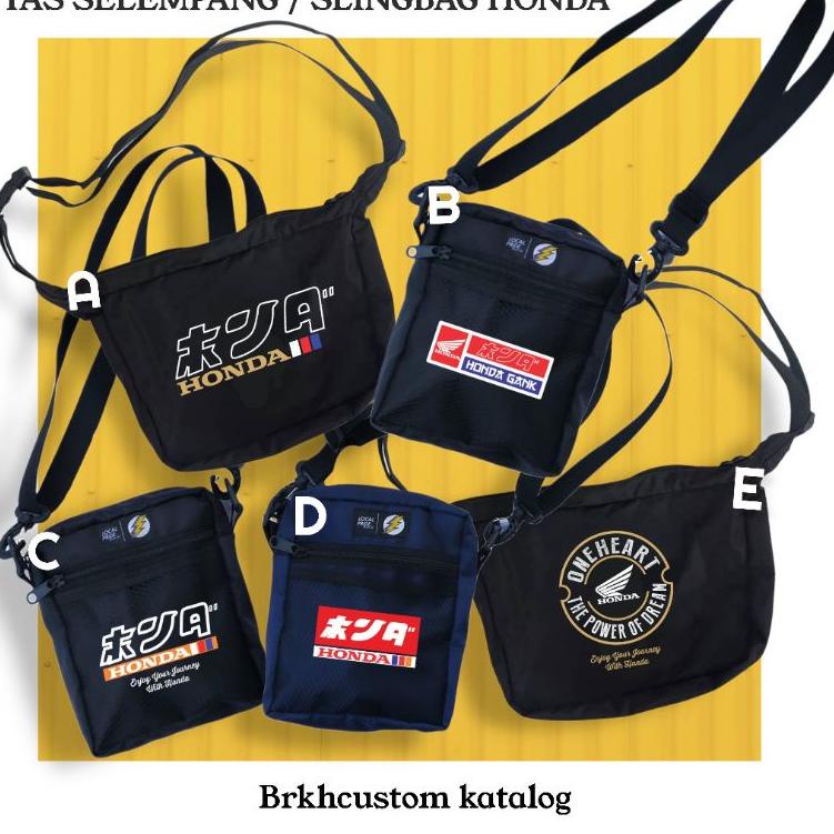 [Rck31au22ᴺ] TAS | TAS SELMPANG | TAS HONDA | TAS CB | TAS DISTRO | HONDA GANK | TAS BAHU | SLINGBAG