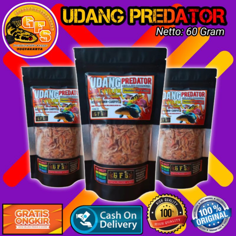 Udang kering Udang predator GFS feed Store