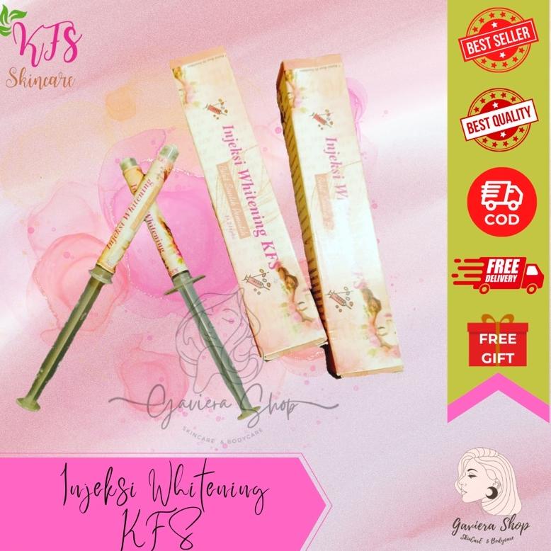 Injeksi Whitening Kfs Original [Distributor Resmi] Handbody Pemutih Badan Ampuh