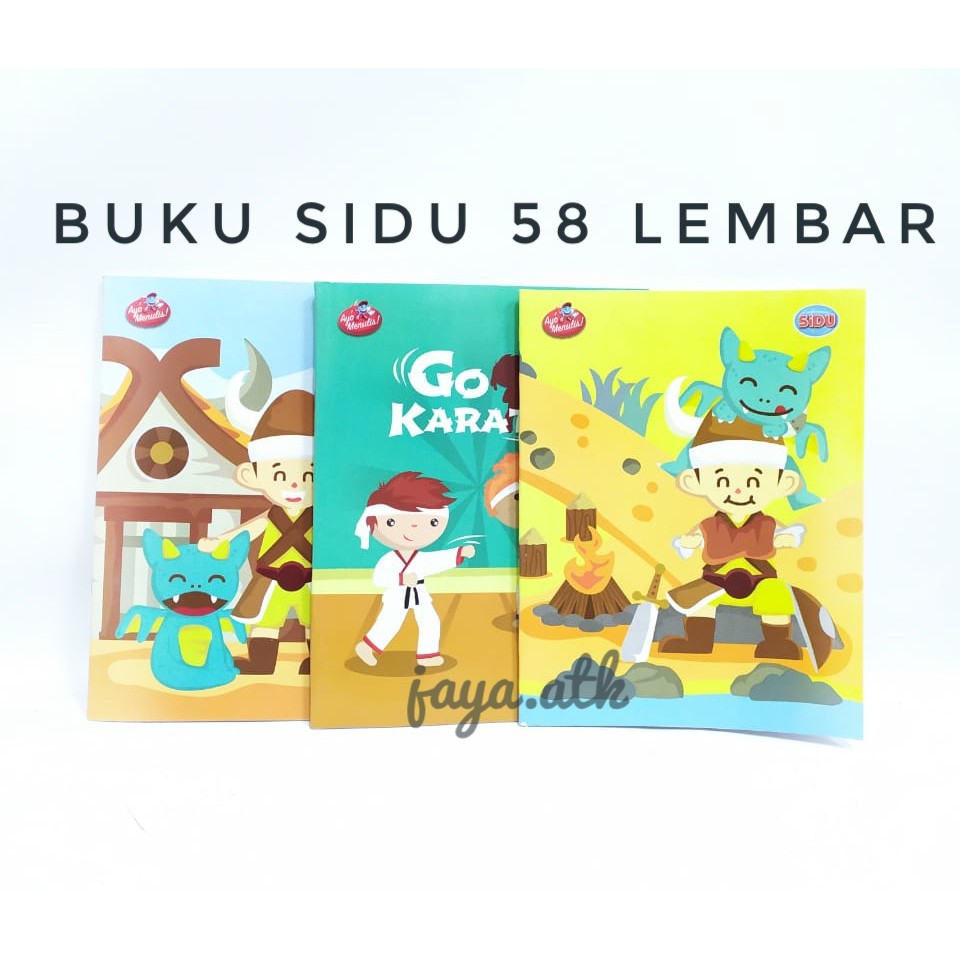 BUKU TULIS SIDU 58 LEMBAR BUKU SIDU 58 SINAR DUNIA SIDU QUARTO