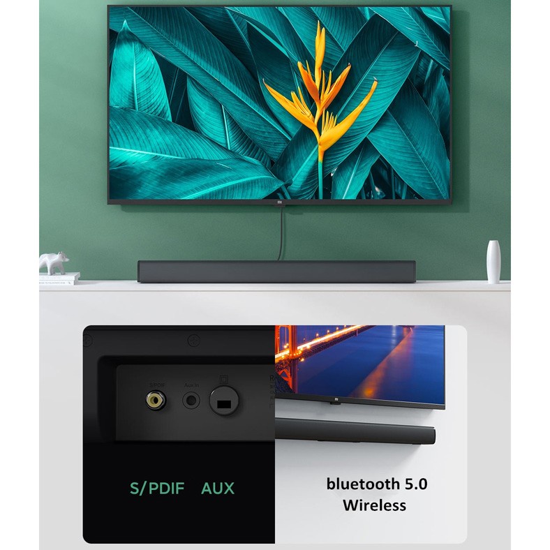 Xiaomi Redmi TV Soundbar Speaker TV Wired &amp; Wireless Bluetooth Perangkat Audio Aksesoris TV Musik Suara Jernih BT 5.0/ SPDIF/ AUX