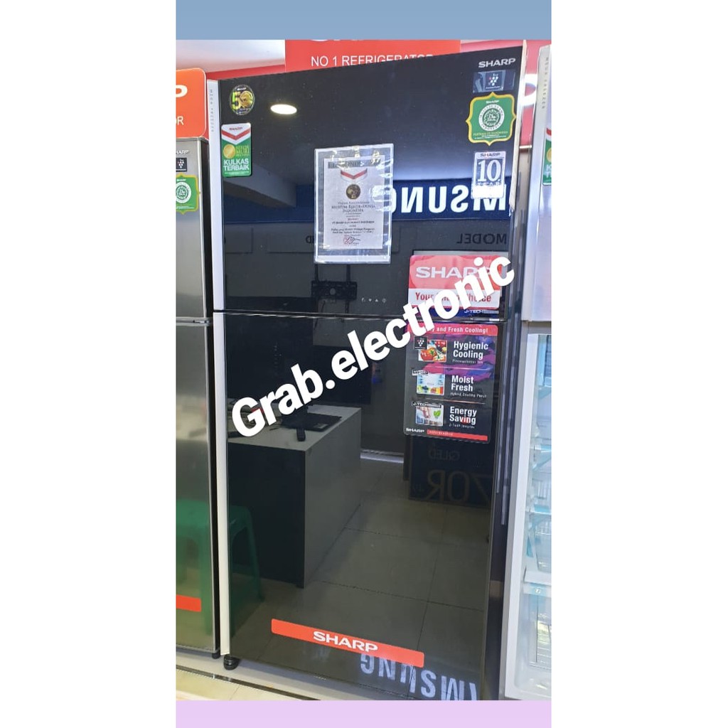 SHARP KULKAS SJ-IG961PG-BK SJIG961PGBK SJIG 961PGBK MEGA FREEZER