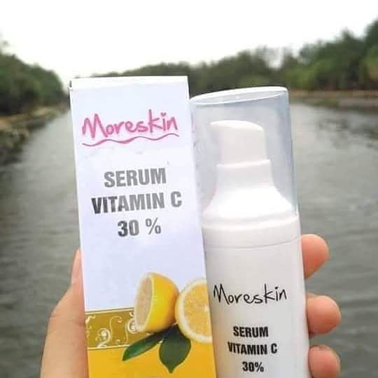 Serum Vitamin C Serum Wajah / Moreskin Serum Vit C 30 / Serum Vitamin C Serum Pemutih Wajah Glowing